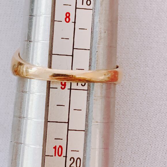 14K Gold Mid Century Diamond Cocktail Ring Retro Swirl Design VTG Ring, 50s 60s - Picture 16 of 16